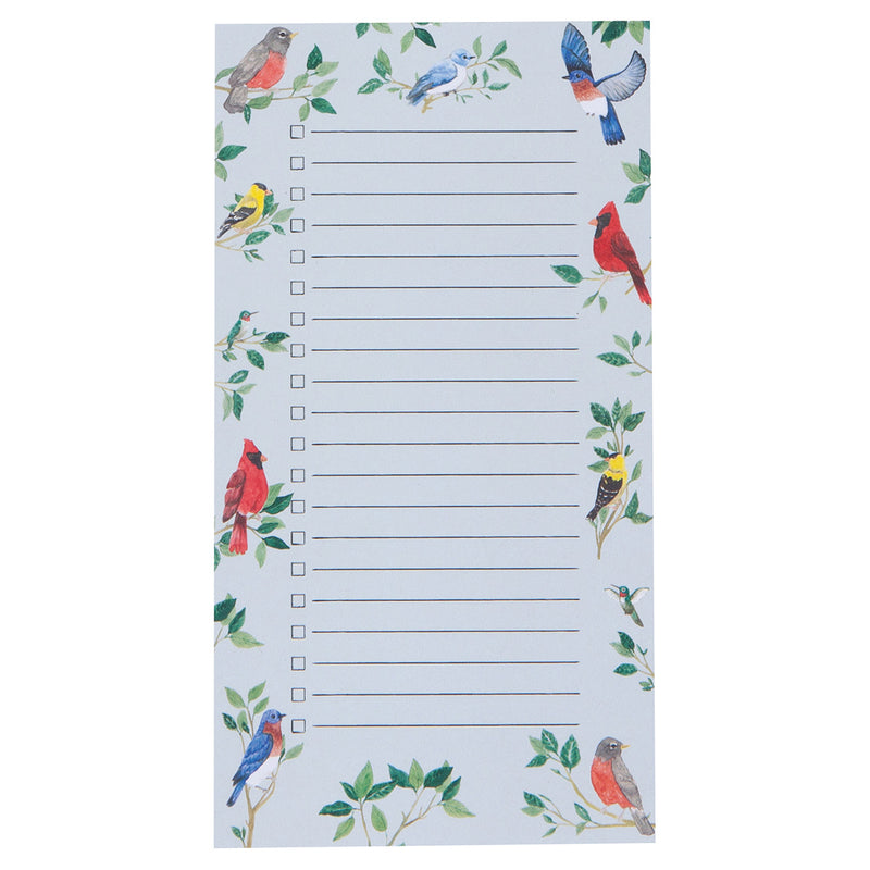 Birdsong List It Magnetic Notepad available at American Swedish Institute.