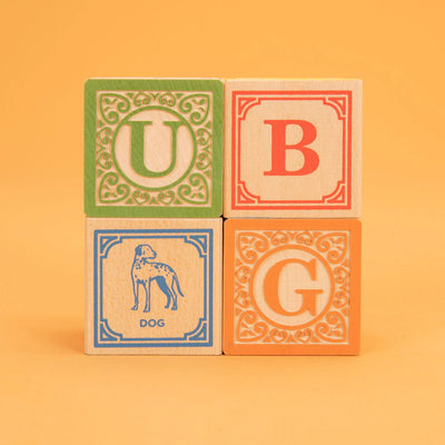 ABC Classic Wood Blocks available at American Swedish Institute.