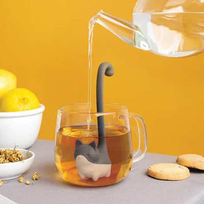 Cat Tea Strainer available at American Swedish Institute.