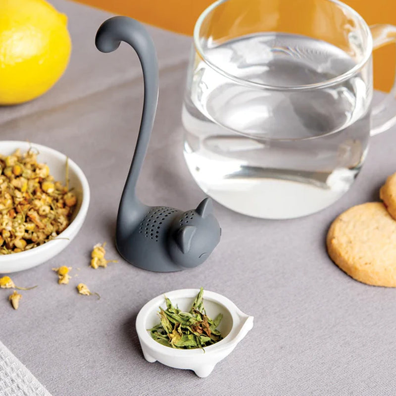 Cat Tea Strainer available at American Swedish Institute.