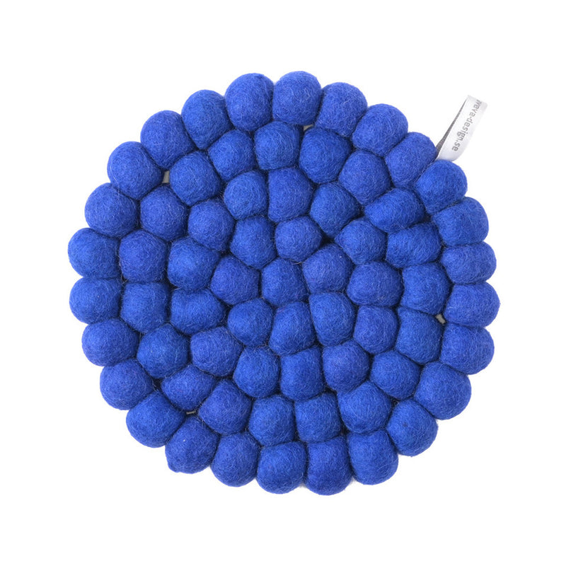 Electric Blue Round Trivet available at American Swedish Institute.