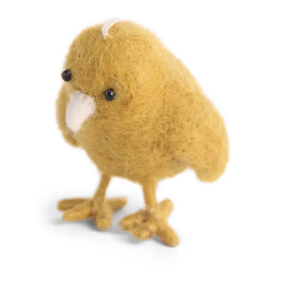 Gry & Sif Wool Mini Ochre Chicken Decoration available at American Swedish Institute.