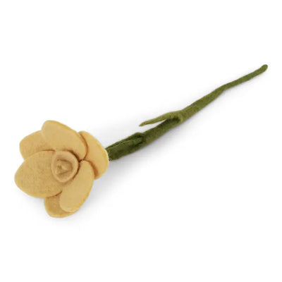 Wool Daffodil Flower by Gry & Sif available at American Swedish Institute.