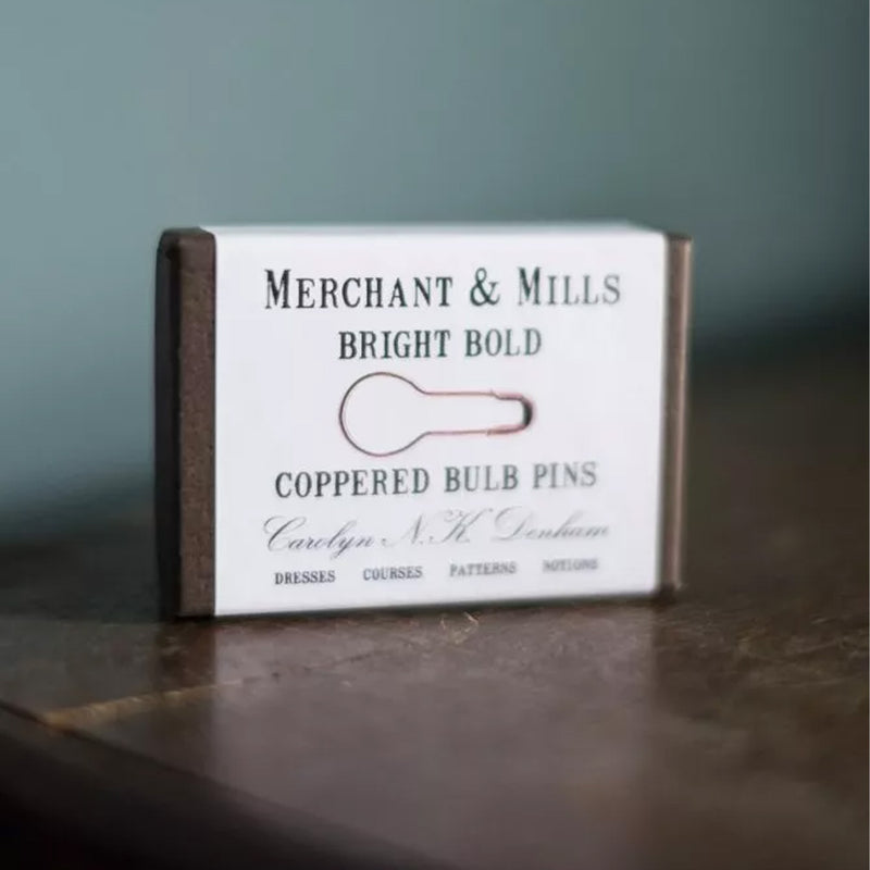 Merchant and Mills Coppered Bulb Pins available at American Swedish Institute.