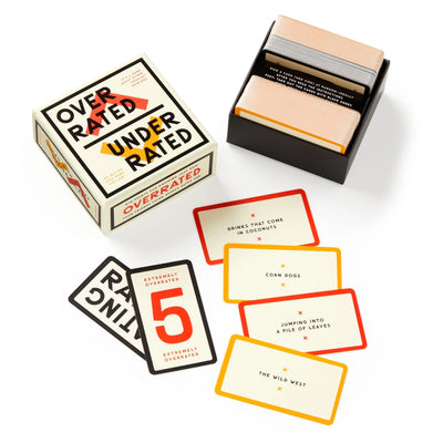 Overrated / Underrated Social Game available at American Swedish Institute.