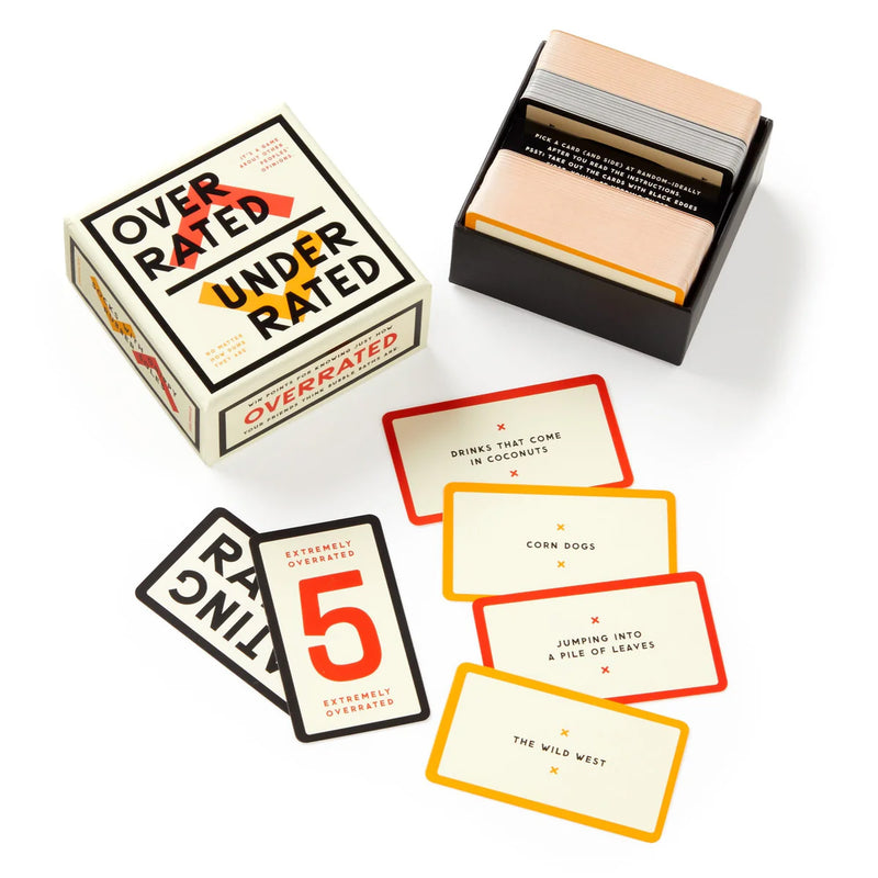 Overrated / Underrated Social Game available at American Swedish Institute.