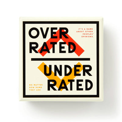 Overrated / Underrated Social Game available at American Swedish Institute.