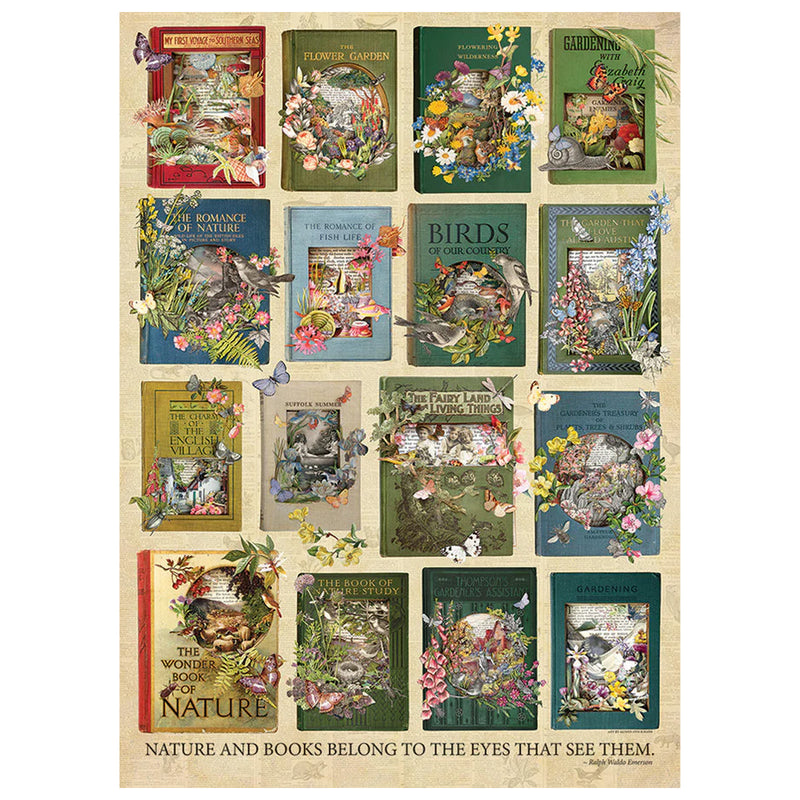 Nature of Books Puzzle available at American Swedish Institute.