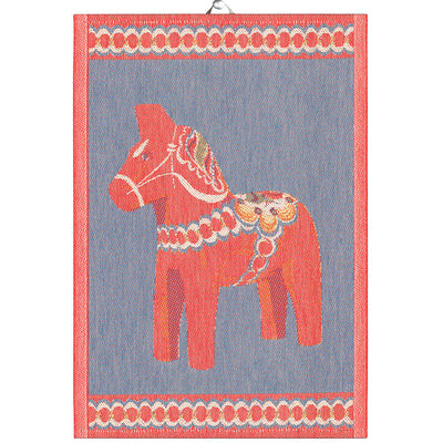 Ekelund 	Dalahandduken, The Dala Horse Tea Towel, available at American Swedish Institute.