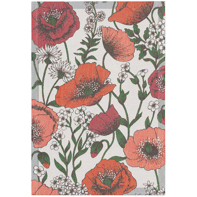 Ekelund Blomsterfält (Flower Field) Tea Towel available at American Swedish Institute.