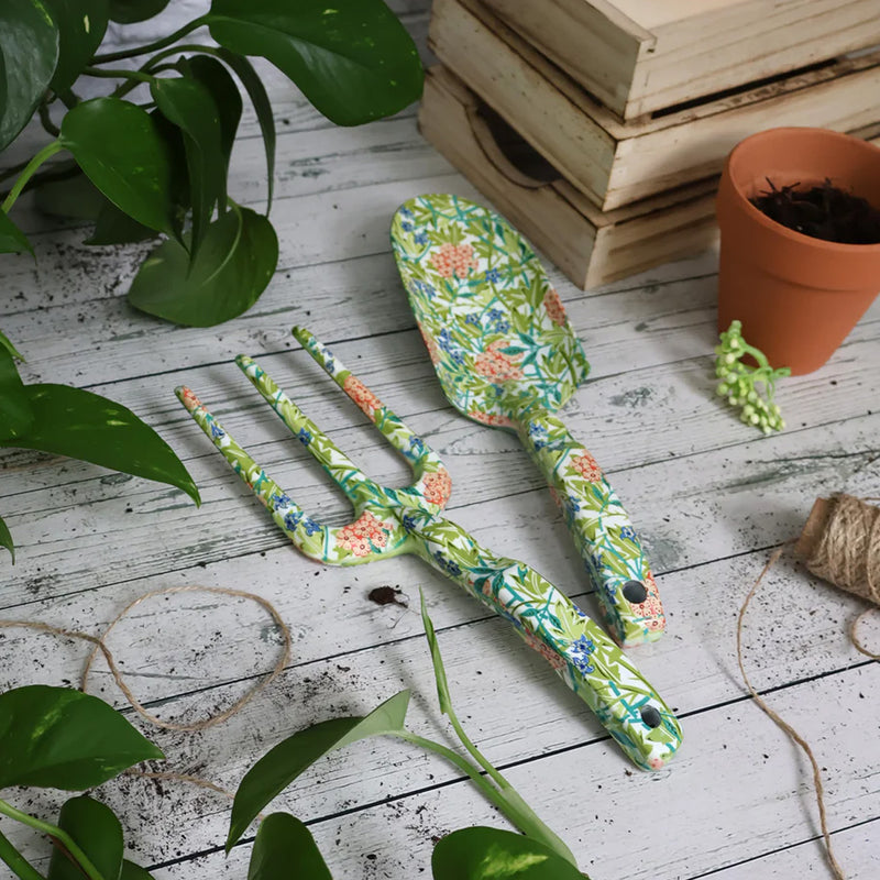 Jasmine Fork and Trowel Garden Tool Set available at American Swedish Institute.