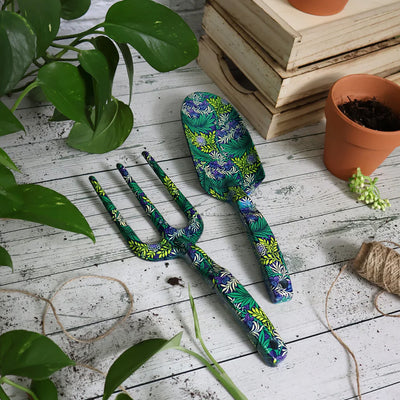 Orange Grove Fork and Trowel Garden Tool Set available at American Swedish Institute.