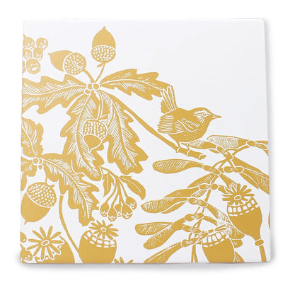 Woodland Thistle Bird Trivet available at American Swedish Institute.