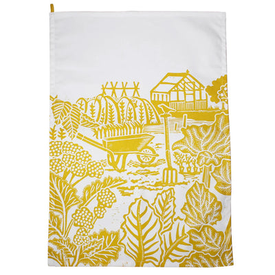 Vegetable Garden Tea Towel available at American Swedish Institute.