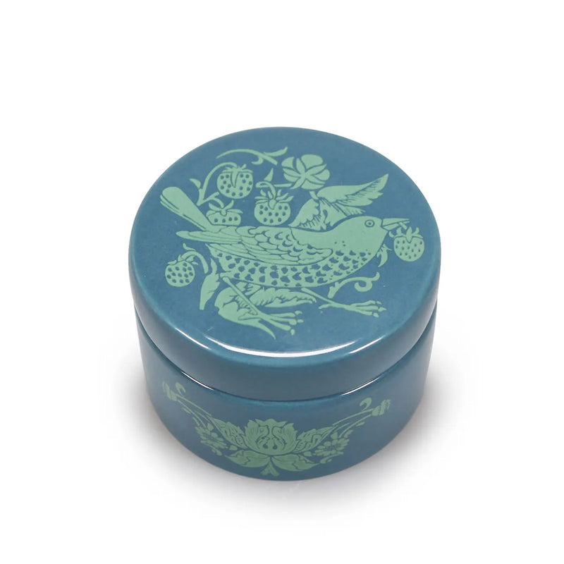 Strawberry Thief Trinket Box available at American Swedish Institute.