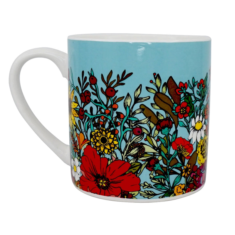 Butterfly Summer Floral Mug available at American Swedish Institute.