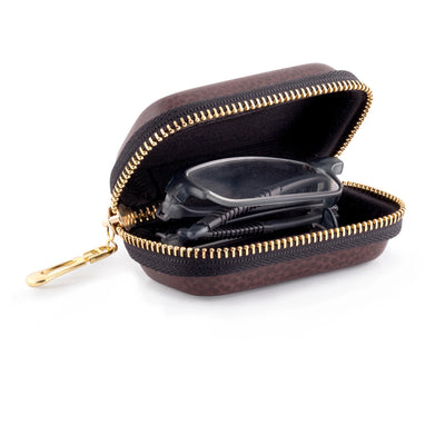 Folding Readers in Zipper Case available at American Swedish Institute.