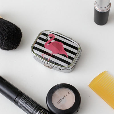 Flamingo Pill Box available at American Swedish Institute.