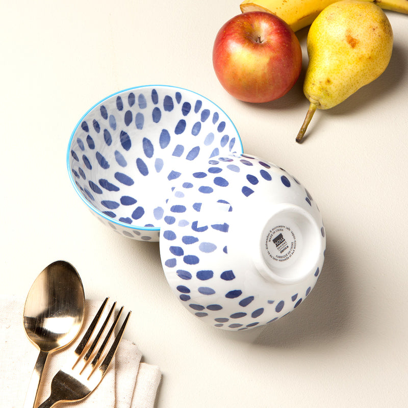 Blue Spots Bowl available at American Swedish Institute.