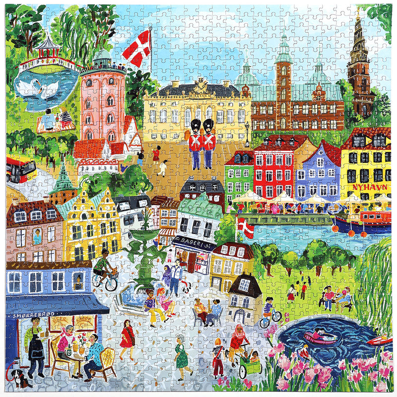 Copenhagen 1000 Piece Puzzle available at American Swedish Institute.