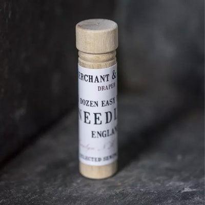 Merchant and Mills Easy Thread Sewing Needles available at American Swedish Institute.