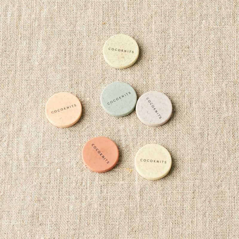 Coco Knits Colorful Magnet Set available at American Swedish Institute.