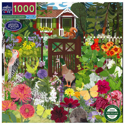 Scandinavian Garden Puzzle available at American Swedish Institute.