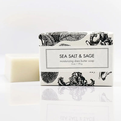Sea Salt & Sage Shea Soap available at American Swedish Institute.