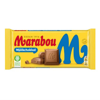 Marabou Mjölkchoklad (Milk Chocolate) Bar available at American Swedish Institute.