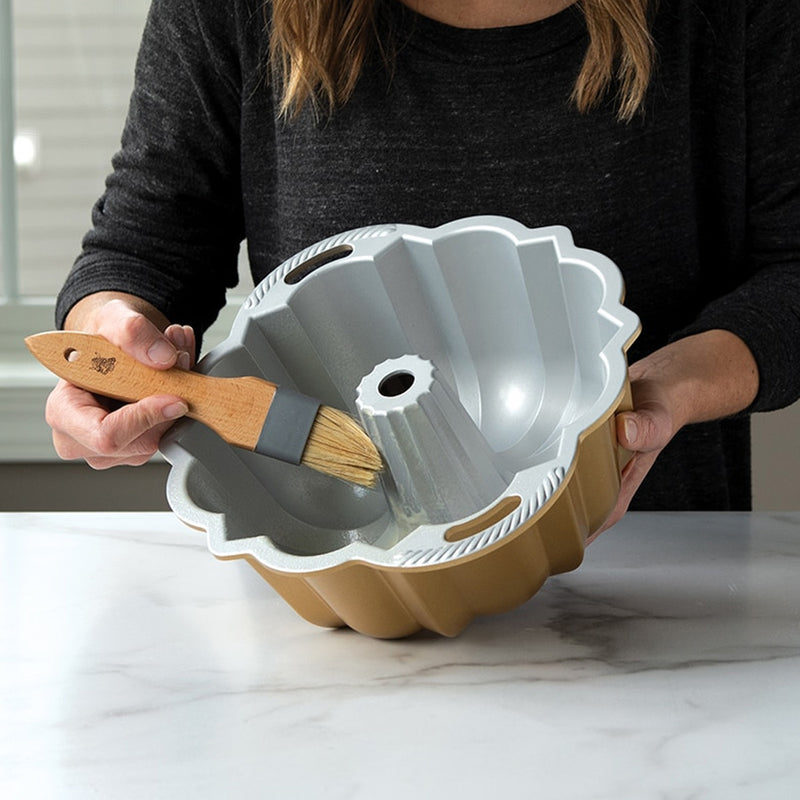 Nordic Ware Natural Bristle Pastry Brush available at American Swedish Institute.