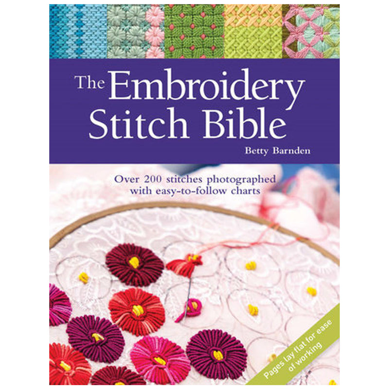 The Embroidery Stitch Bible by Betty Barnden available at American Swedish Institute.