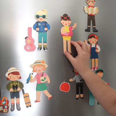 Little Travelers Magnetic Play Set