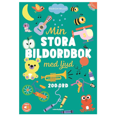Min stora bildordbok med ljud available at American Swedish Institute.