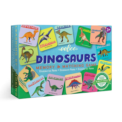 Dinosaurs Little Memory & Matching Game available at American Swedish Institute.