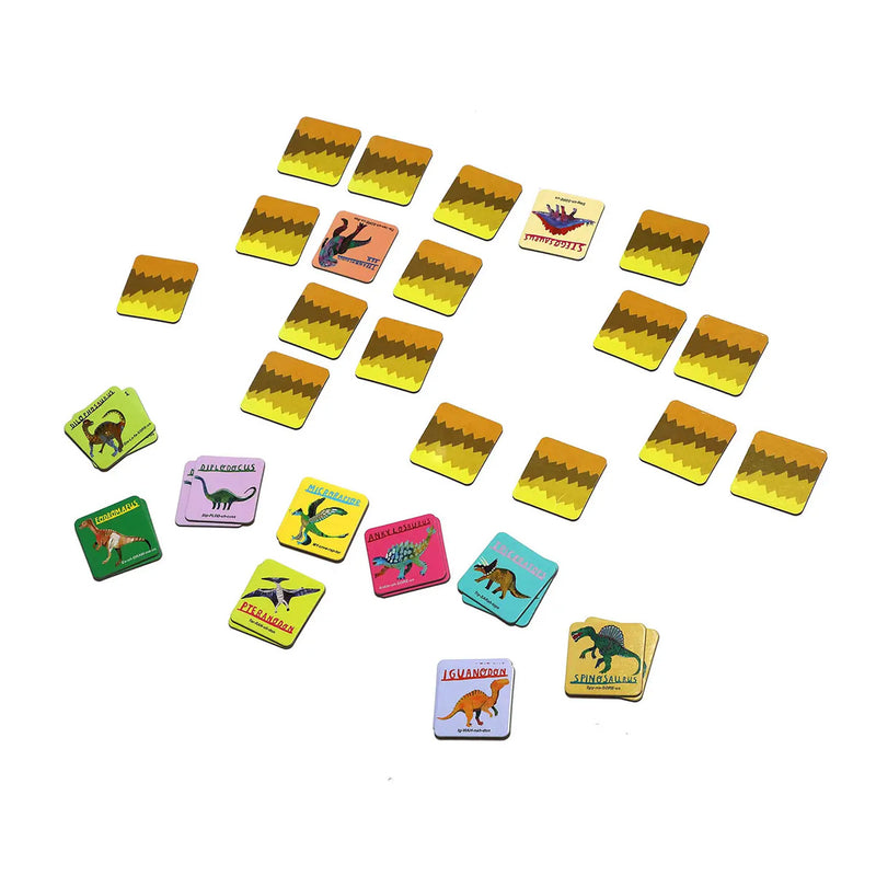 Dinosaurs Little Memory & Matching Game available at American Swedish Institute.