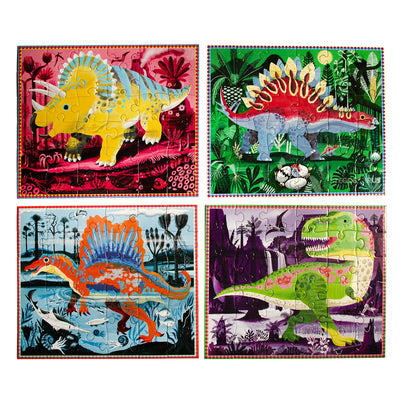 Dinosaurs Ready to Learn 36 Piece 4 Puzzle Set available at American Swedish Institute.