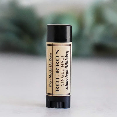Bourbon Whiskey Lover Lip Balm available at American Swedish Institute.