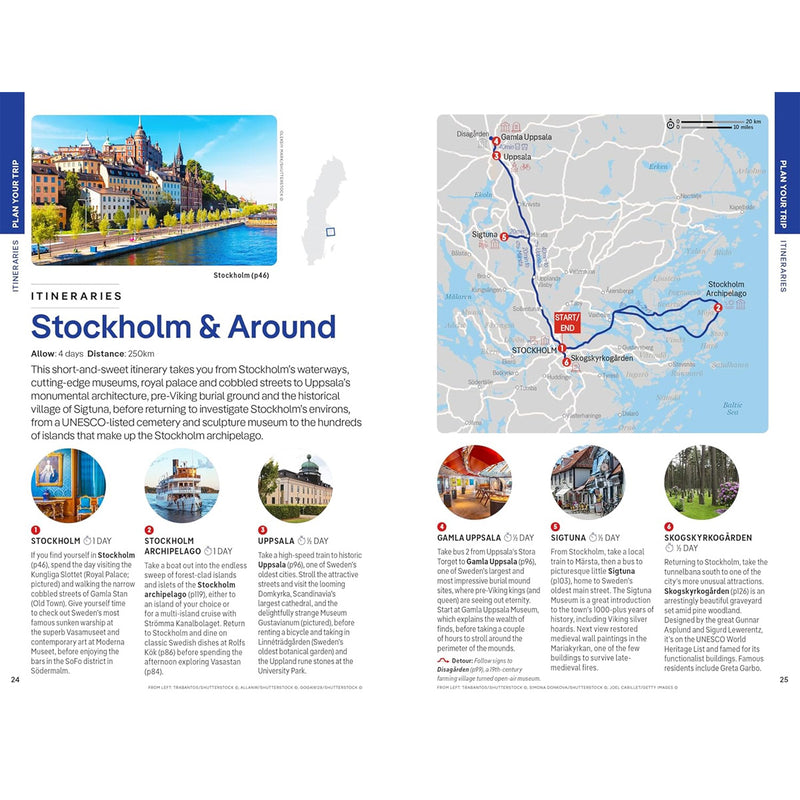 Lonely Planet Sweden 9th Edition available at American Swedish Institute.