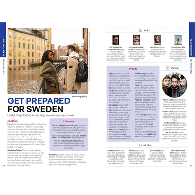Lonely Planet Sweden 9th Edition available at American Swedish Institute.