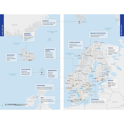 Lonely Planet Scandinavia available at American Swedish Institute.