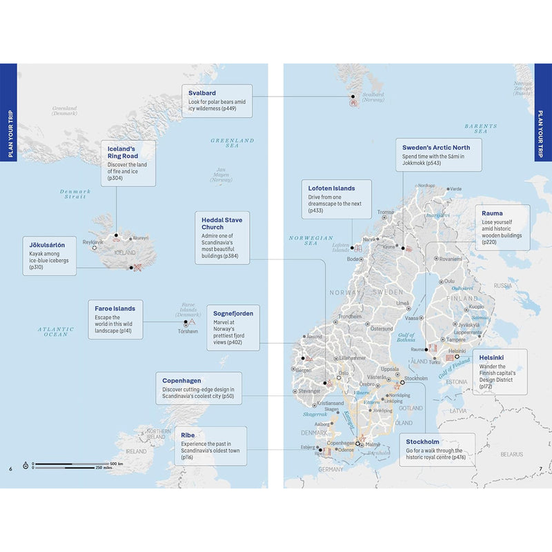 Lonely Planet Scandinavia available at American Swedish Institute.