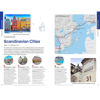 Lonely Planet Scandinavia available at American Swedish Institute.