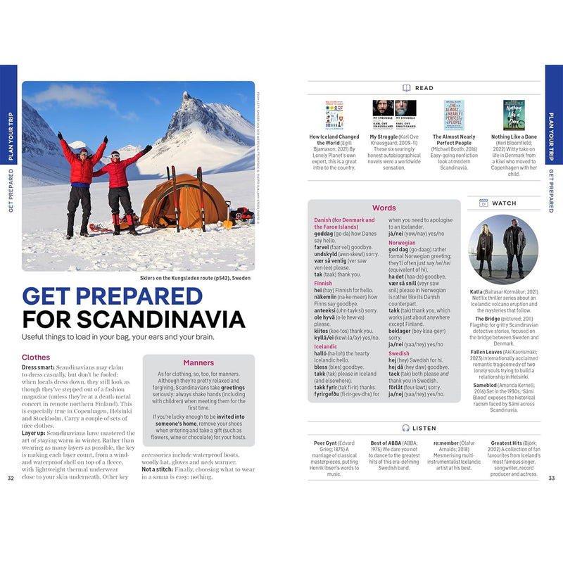 Lonely Planet Scandinavia available at American Swedish Institute.