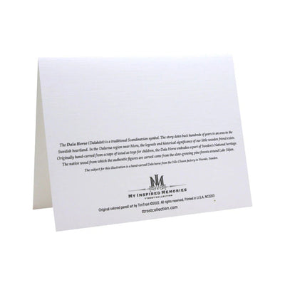 Little Wooden Treasures Notecard available at American Swedish Institute.