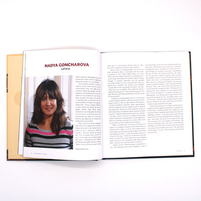 Kitchens of Hope cookbook featuring Nadya Goncharova available at American Swedish Institute