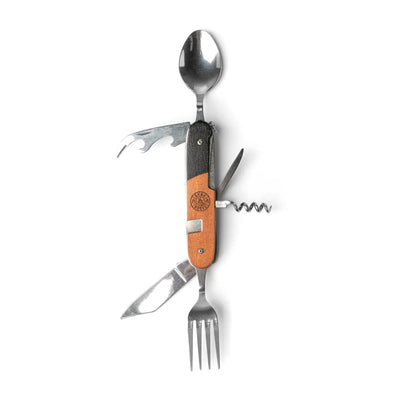 Pocket Picnic Fold-Out Camp Utensil available at American Swedish Institute.