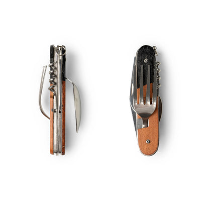 Pocket Picnic Fold-Out Camp Utensil available at American Swedish Institute.