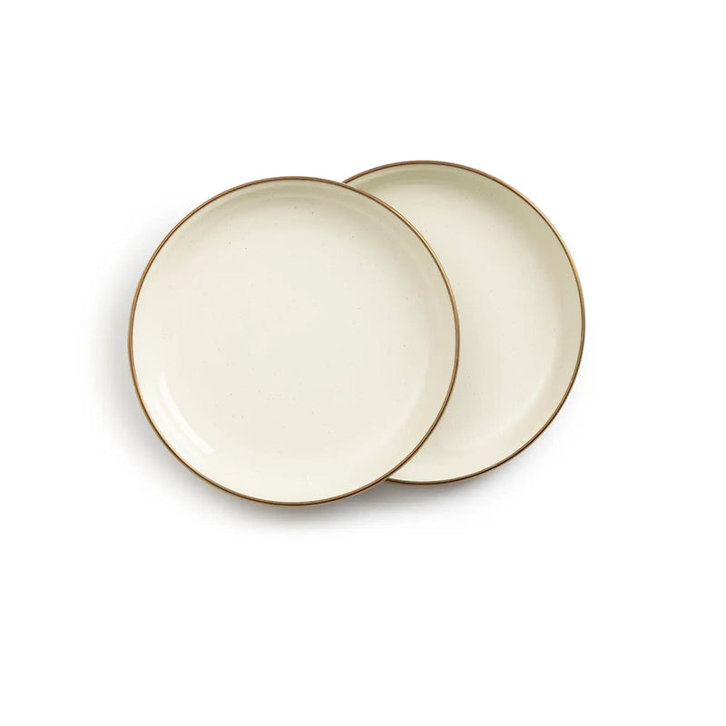Enamel 2-Tone Salad Plate Set available at American Swedish Institute.