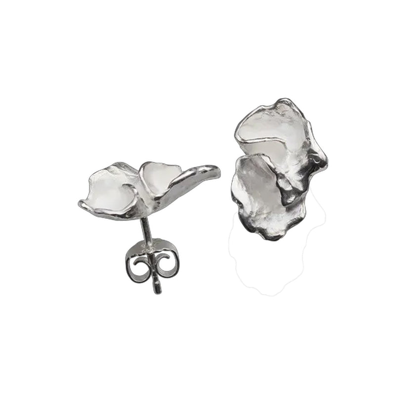Sylvsmidja Lichen Stud Earrings available at American Swedish Institute.