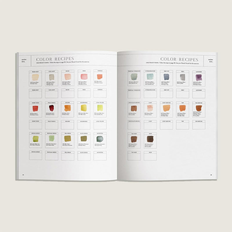 Watercolor Workbook: Café in Bloom by Sarah Simon available at American Swedish Institute.